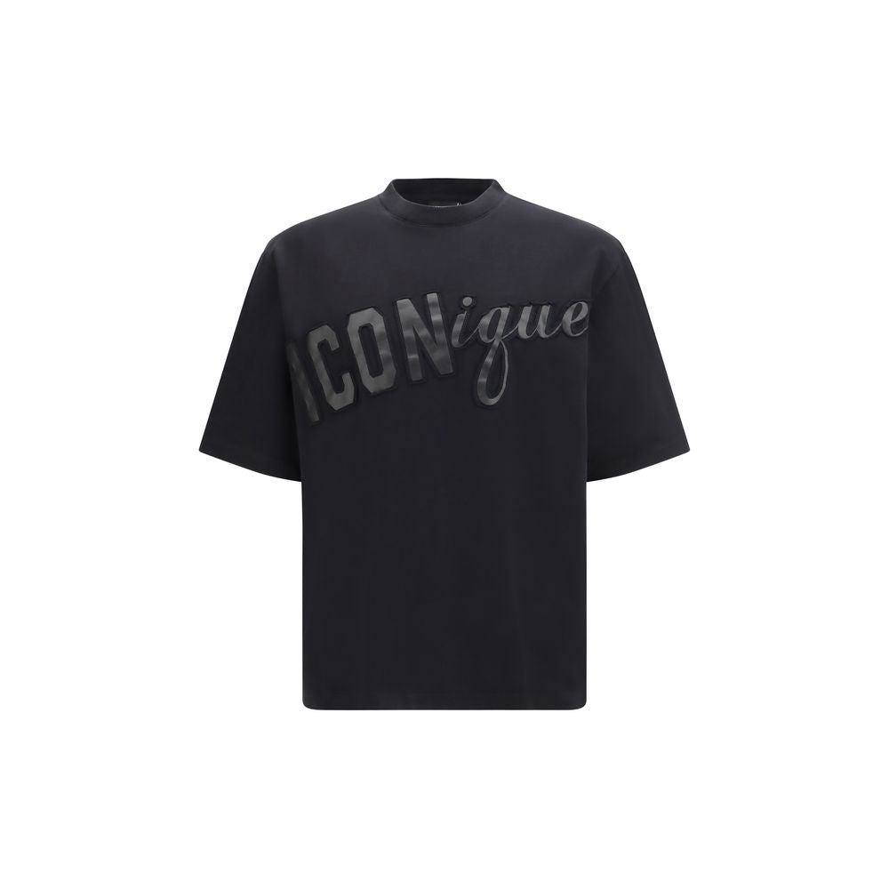 Black Cotton T-Shirt