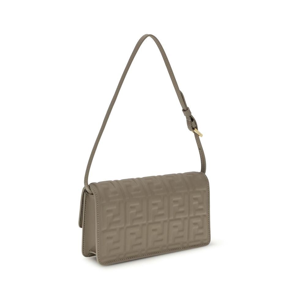 Gray Calf Leather Bos Taurus Wallet