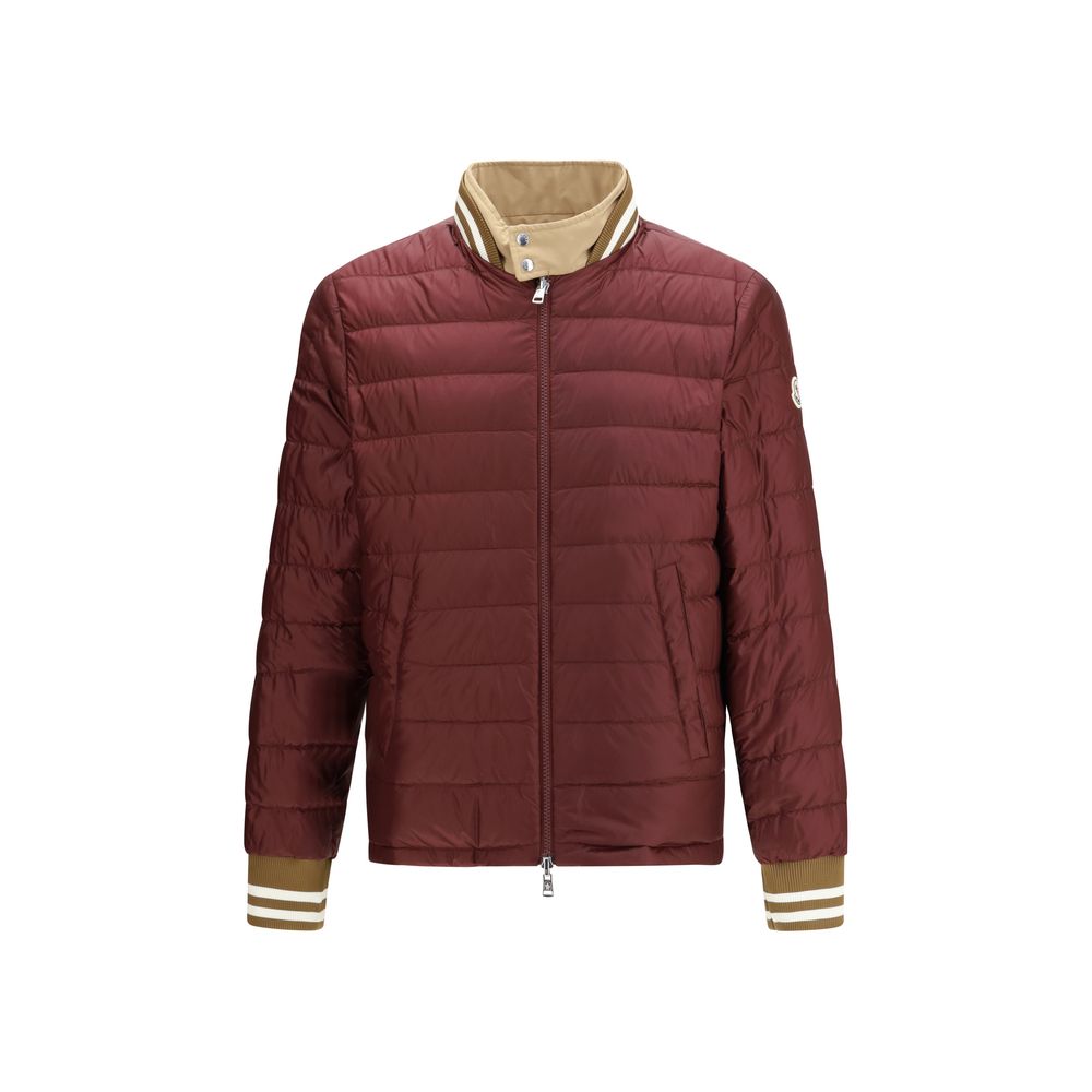 Beige Polyester Bomber