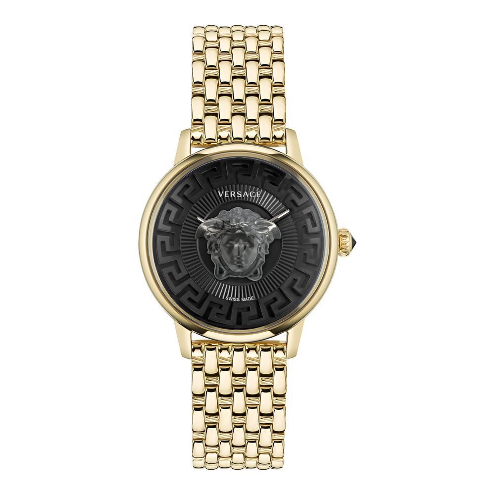 Gold Stainless Steel Dress Watch