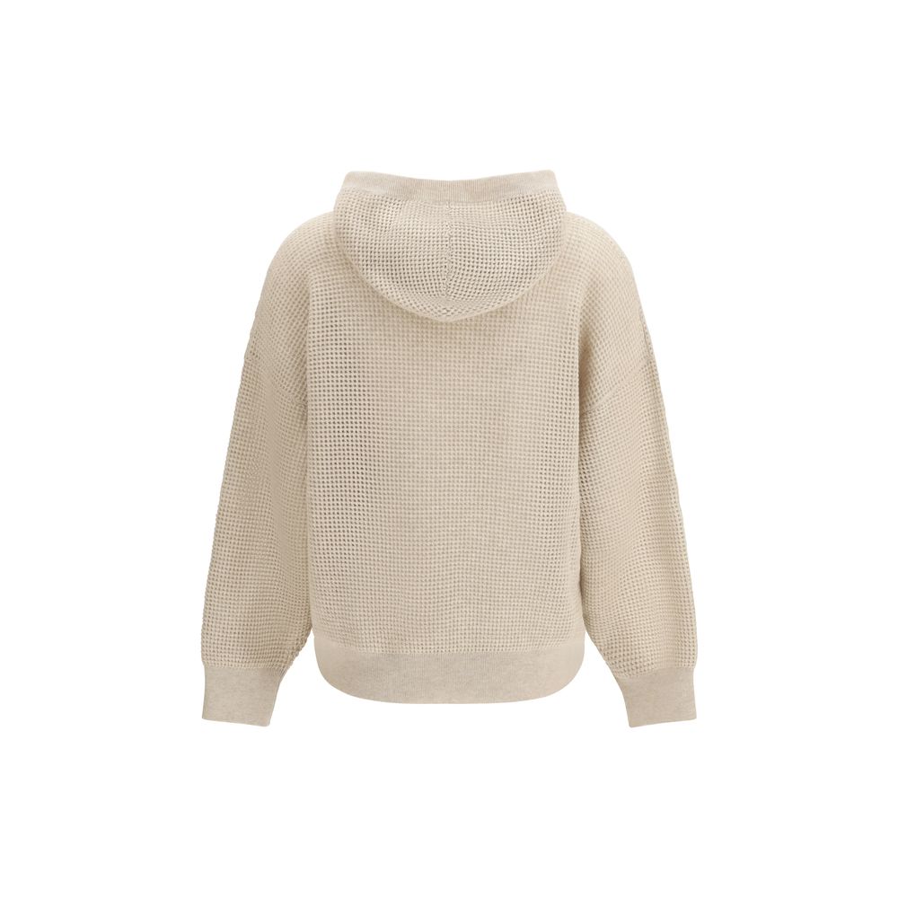 Beige Cashmere Sweatshirt