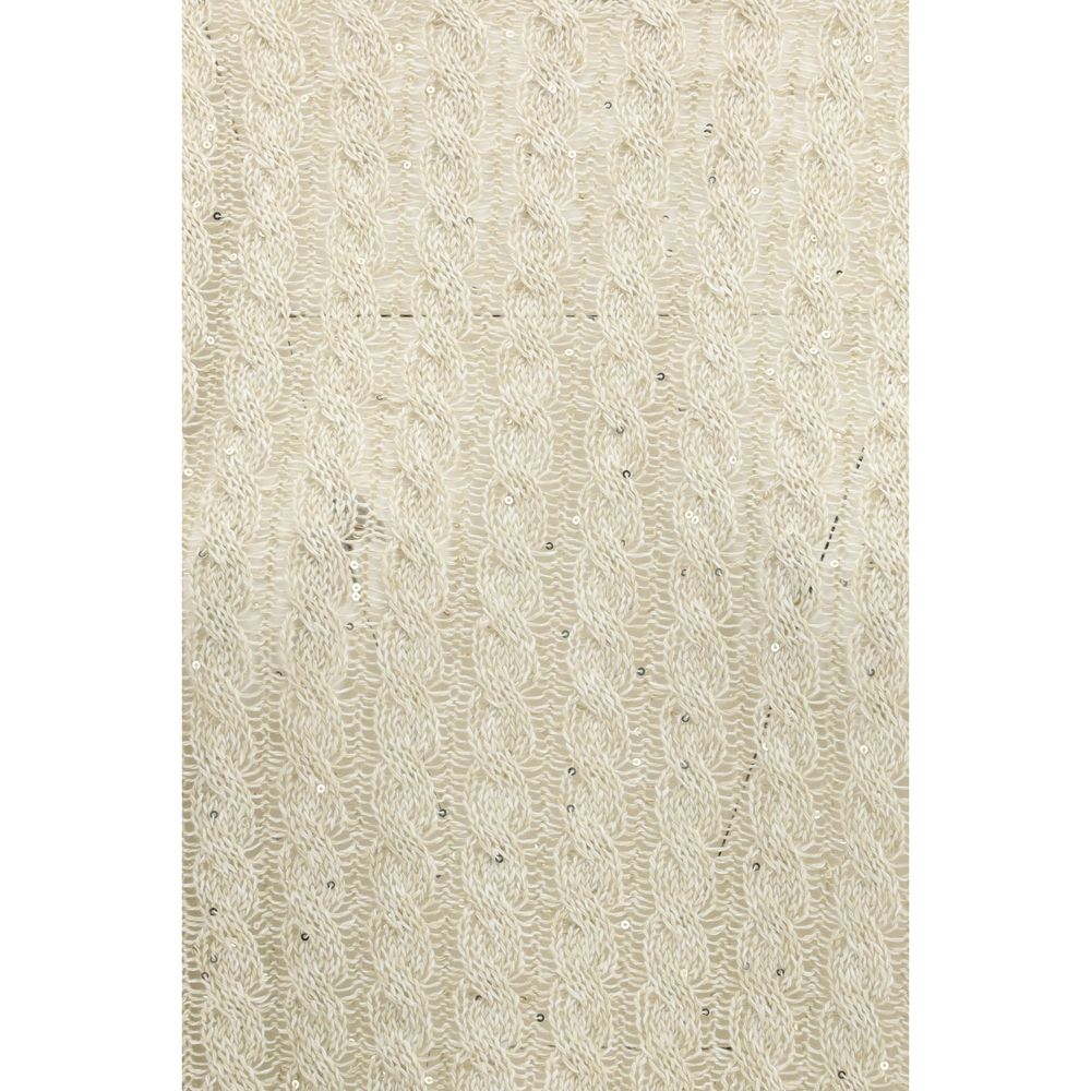 Beige Linen Sweatshirt