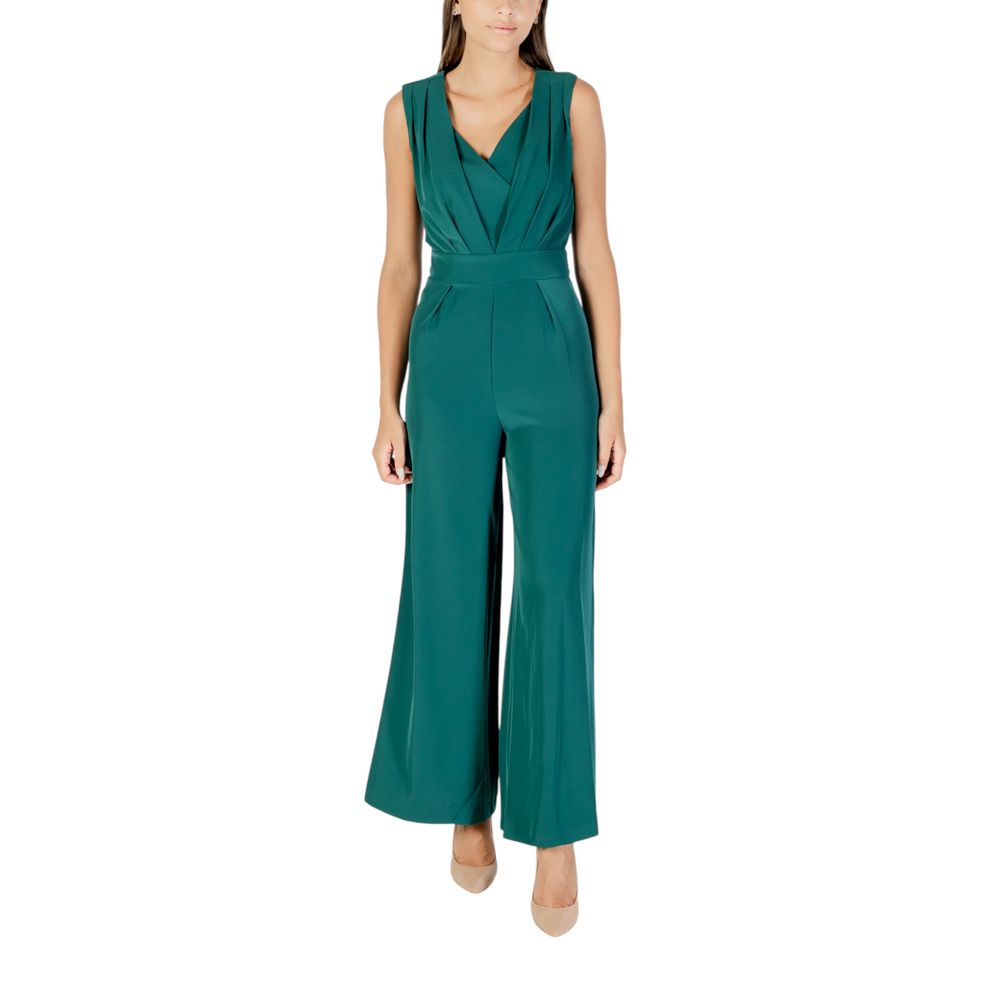 Bicolor Polyester Jumpsuit