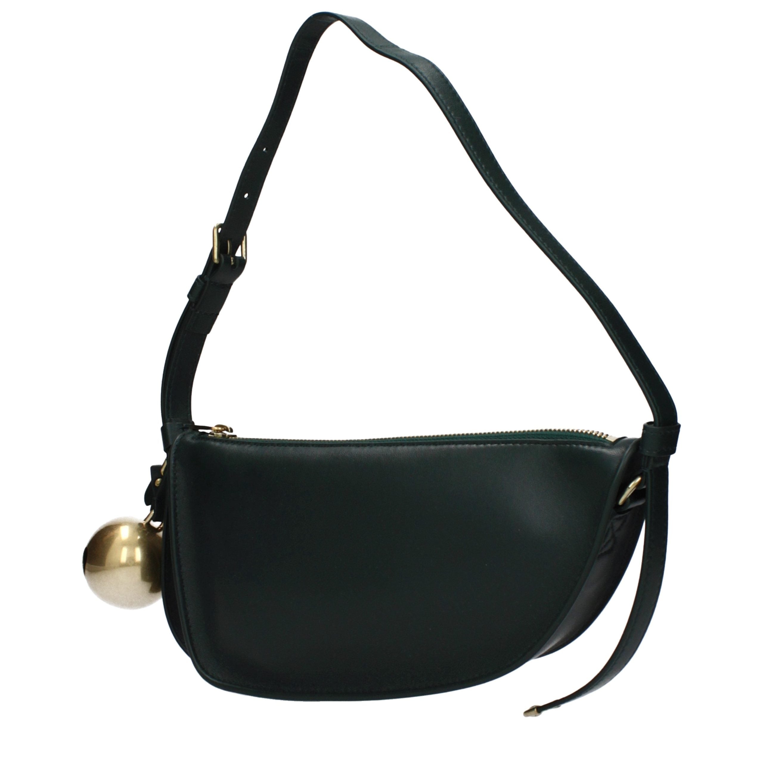 Green Leather Shoulder Bag