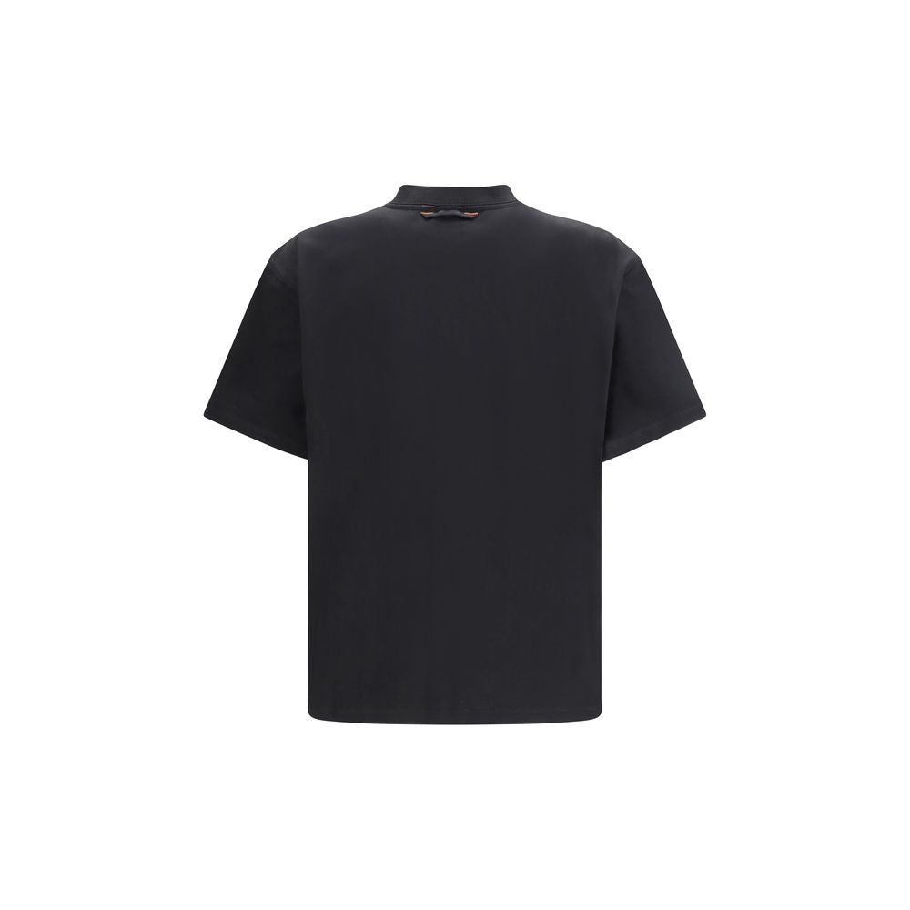 Black Cotton T-Shirt
