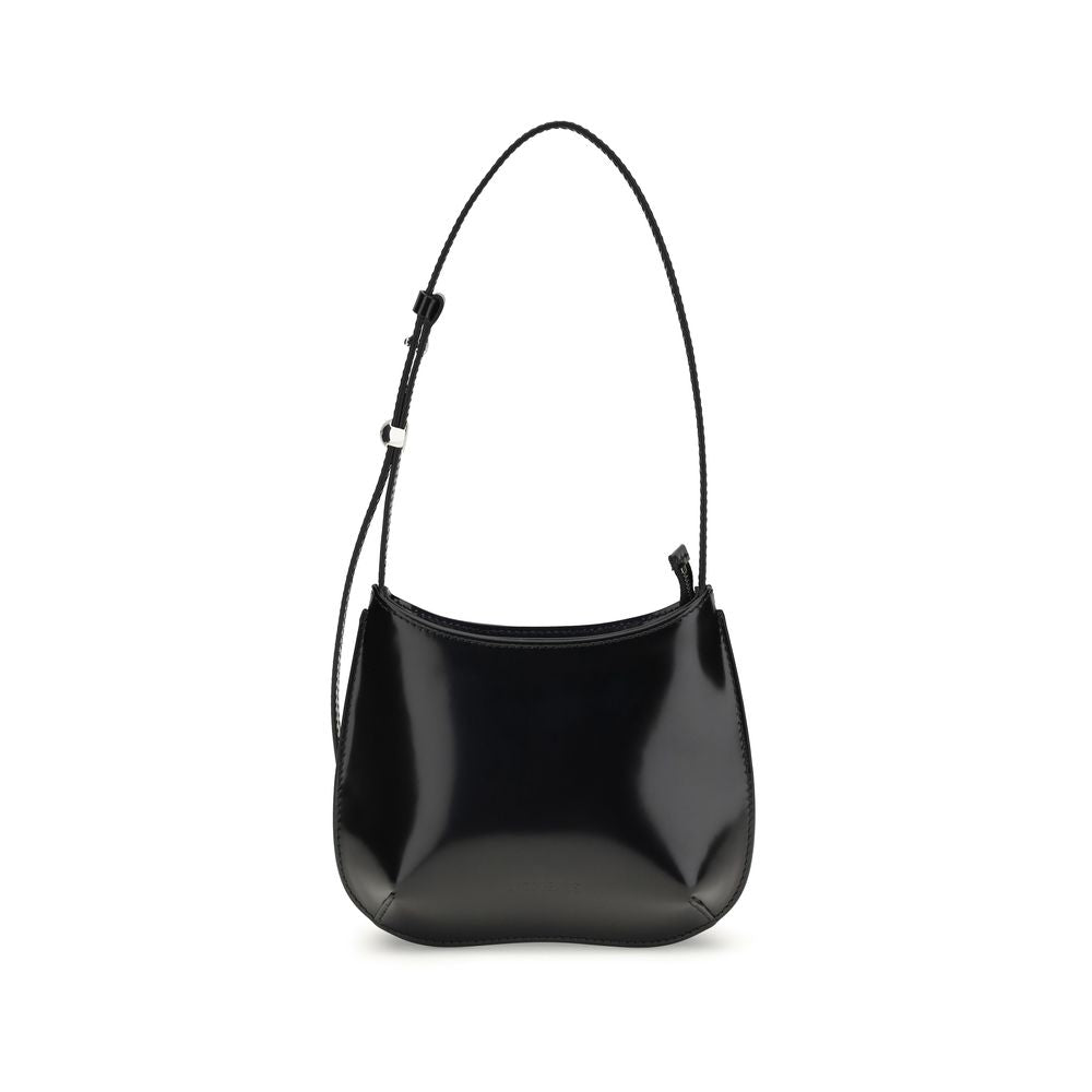 Black Calf Leather Bos Taurus Shoulder Bag