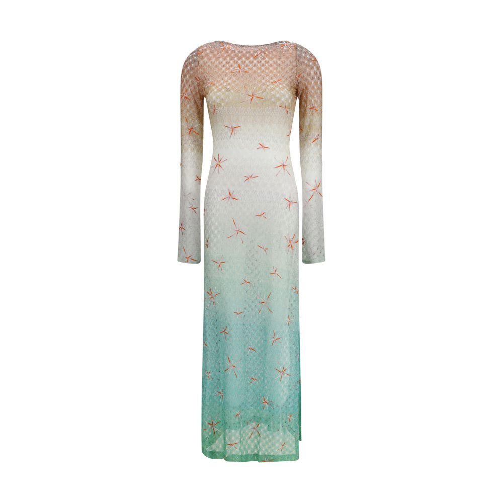 Multicolor Viscose Casual Dress