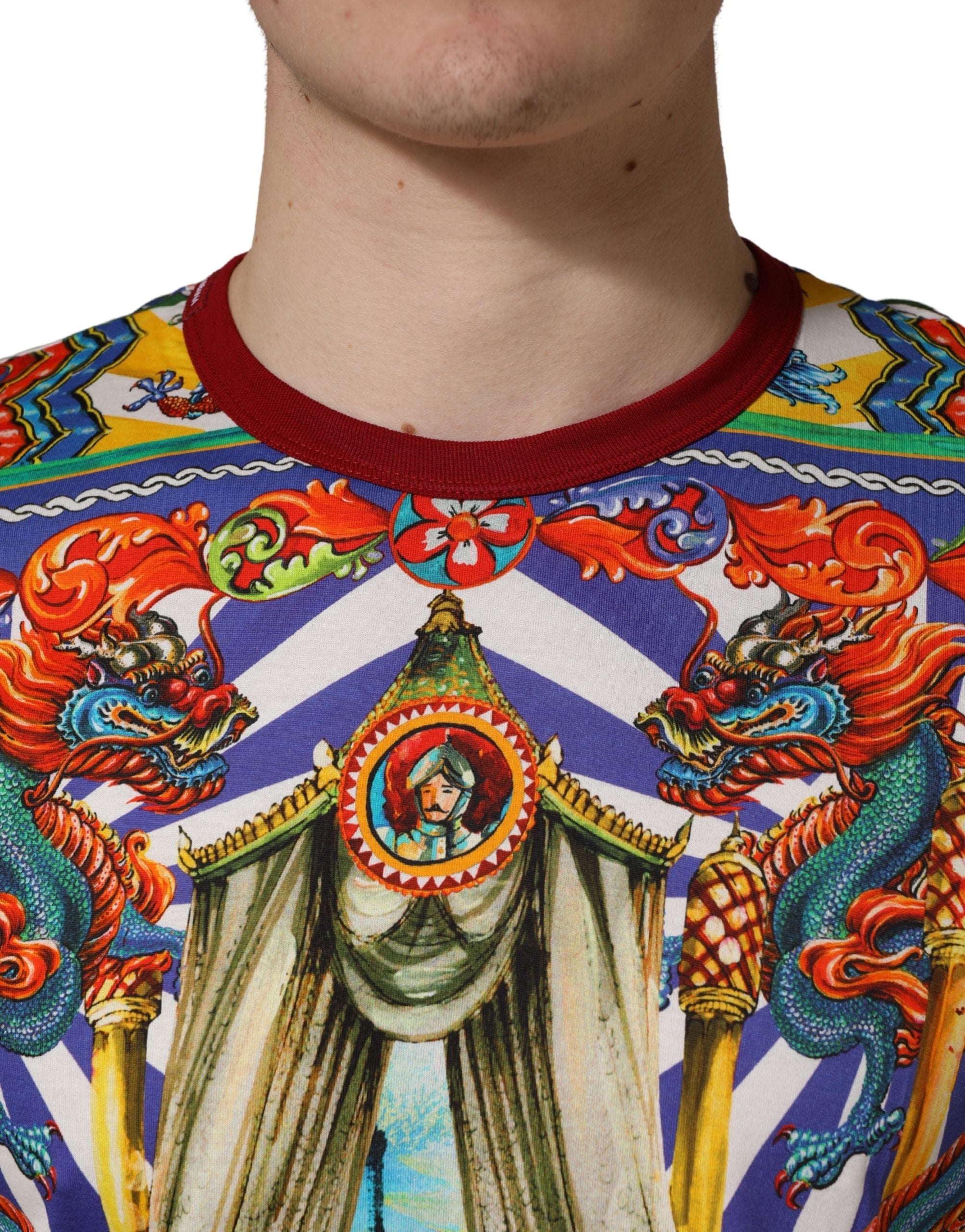 Multicolor Teatro Dei Pupi Men Long Sleeves T-shirt
