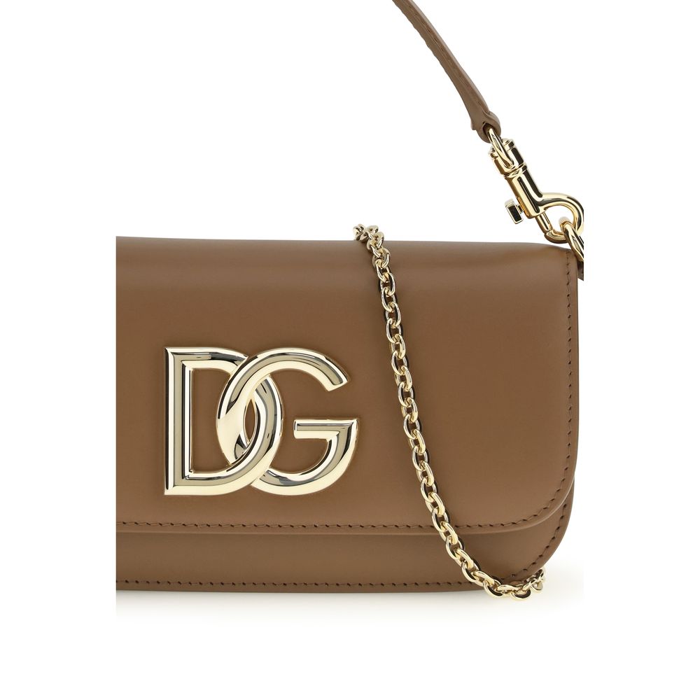 Brown Calf Leather Bos Taurus Handbag