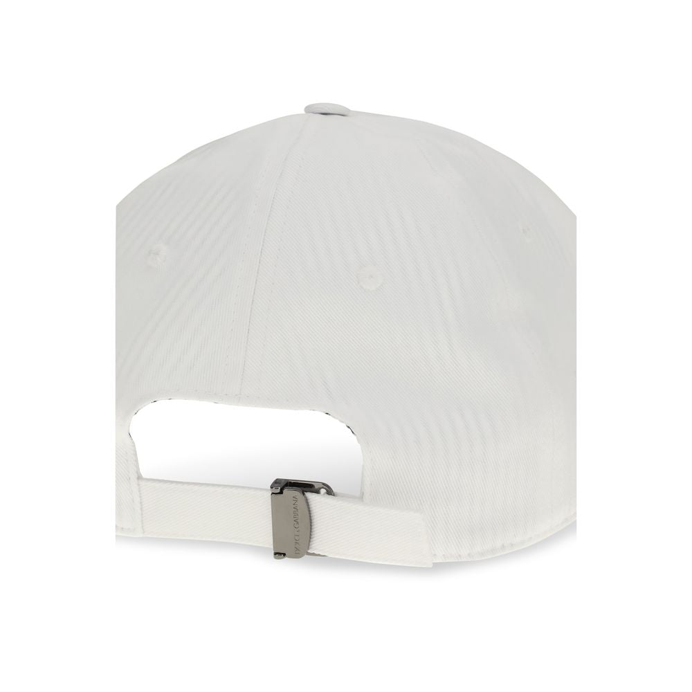 White Cotton Cap (Baseball Hat)