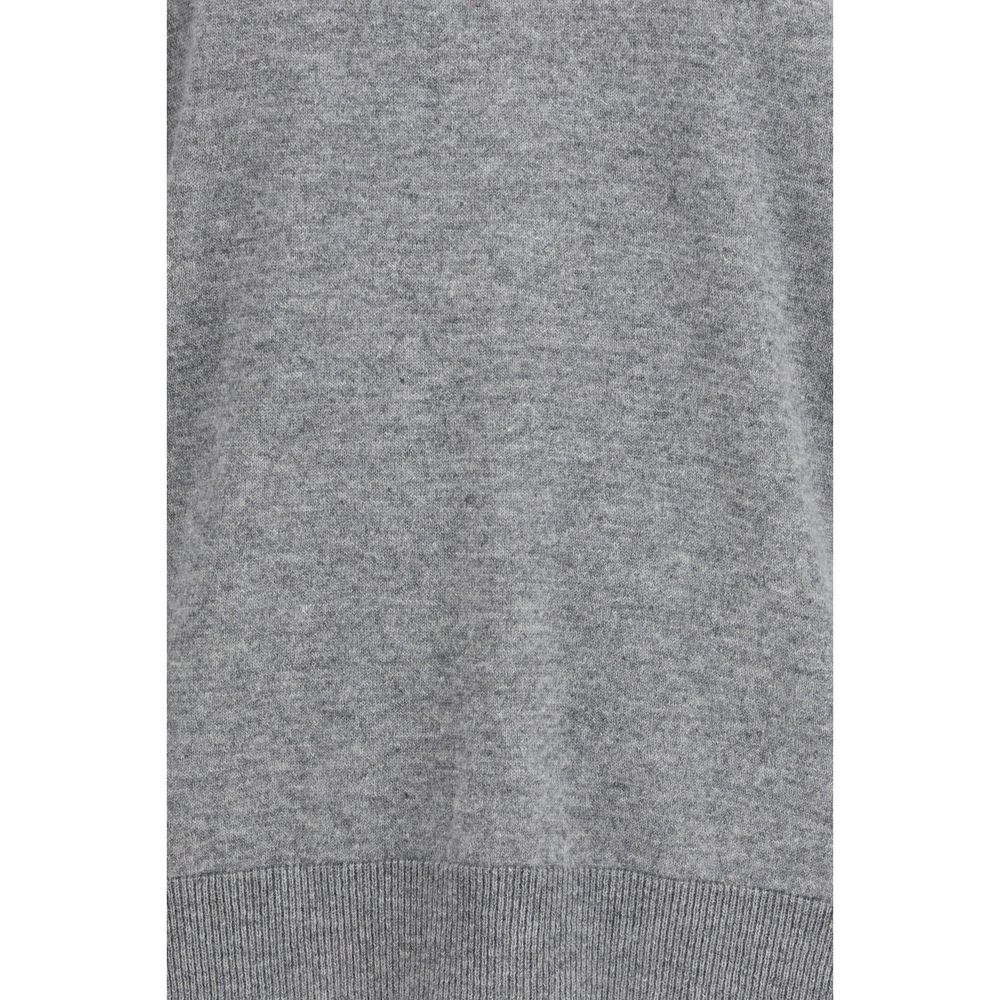 Gray Cashmere Sweater