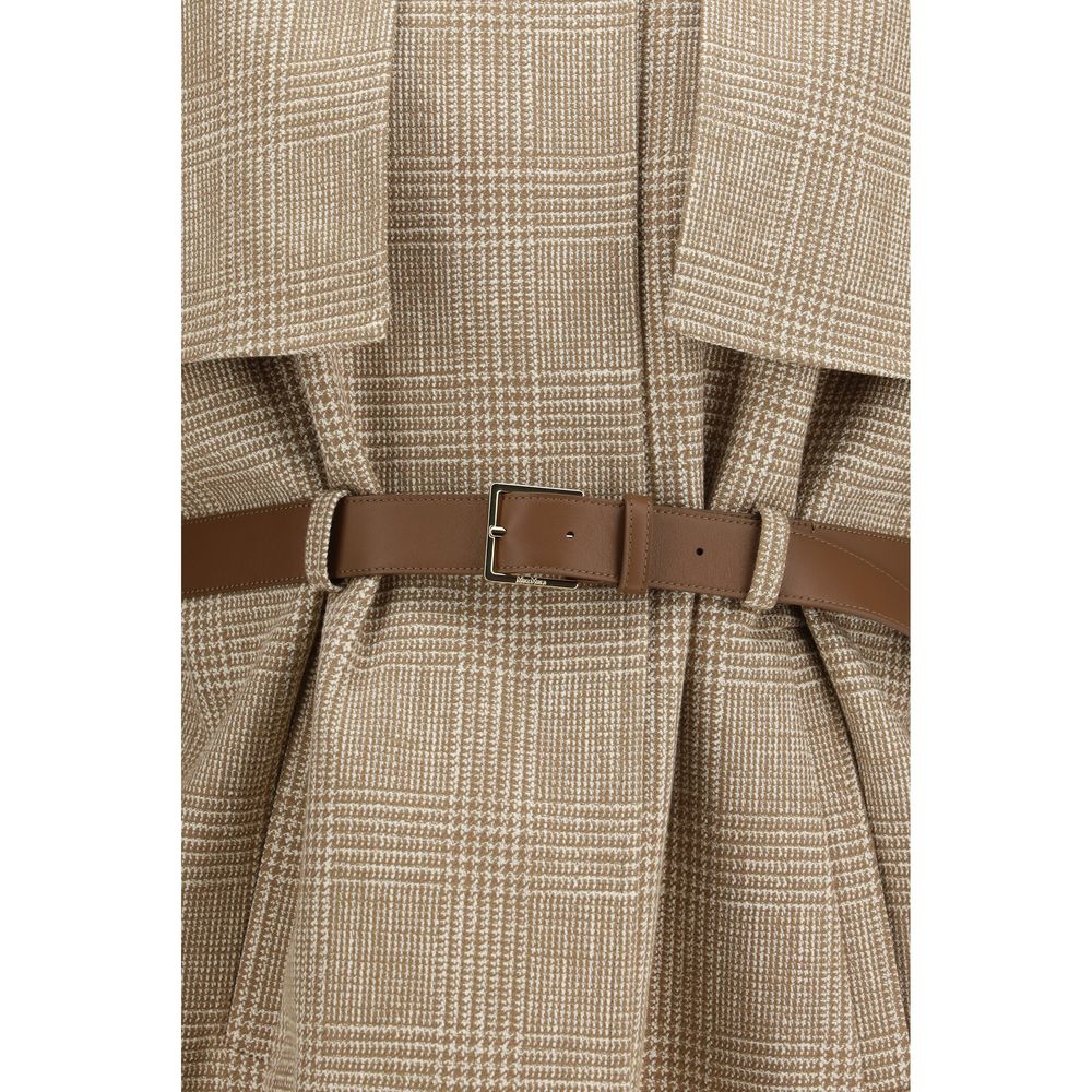 Beige Cotton Coat