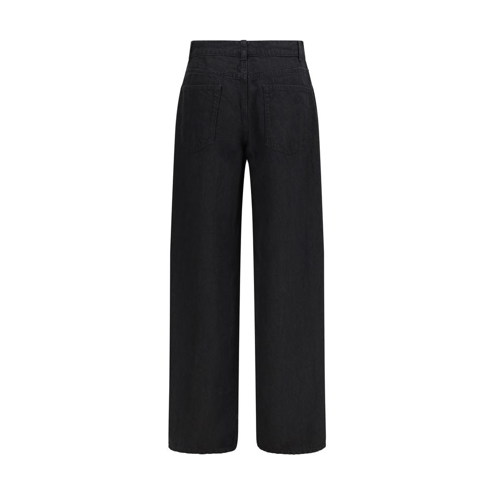 Black Linen Jeans Denim