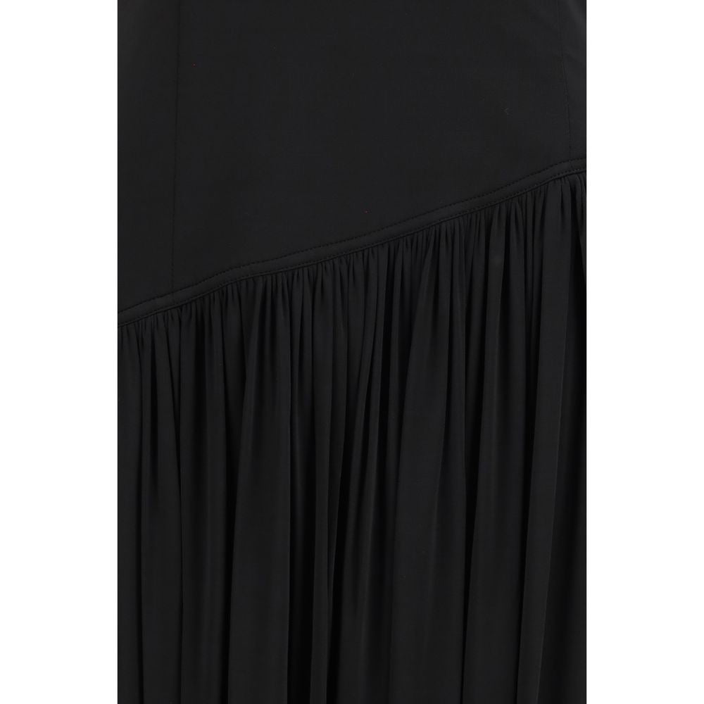 Black Viscose Cocktail Dress