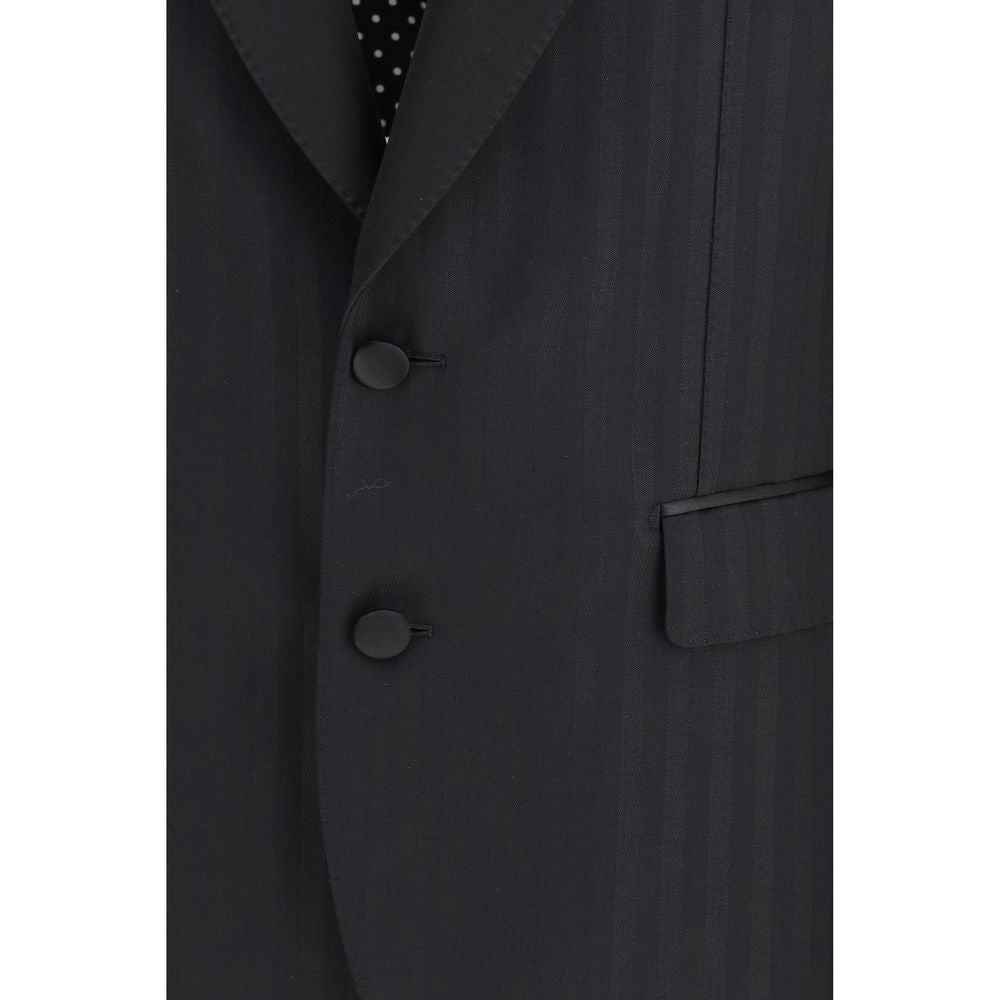 Black Wool Oves Aries Blazer