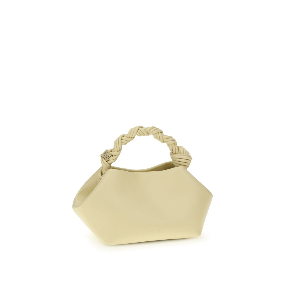 Bicolor Recycled Leather Handbag