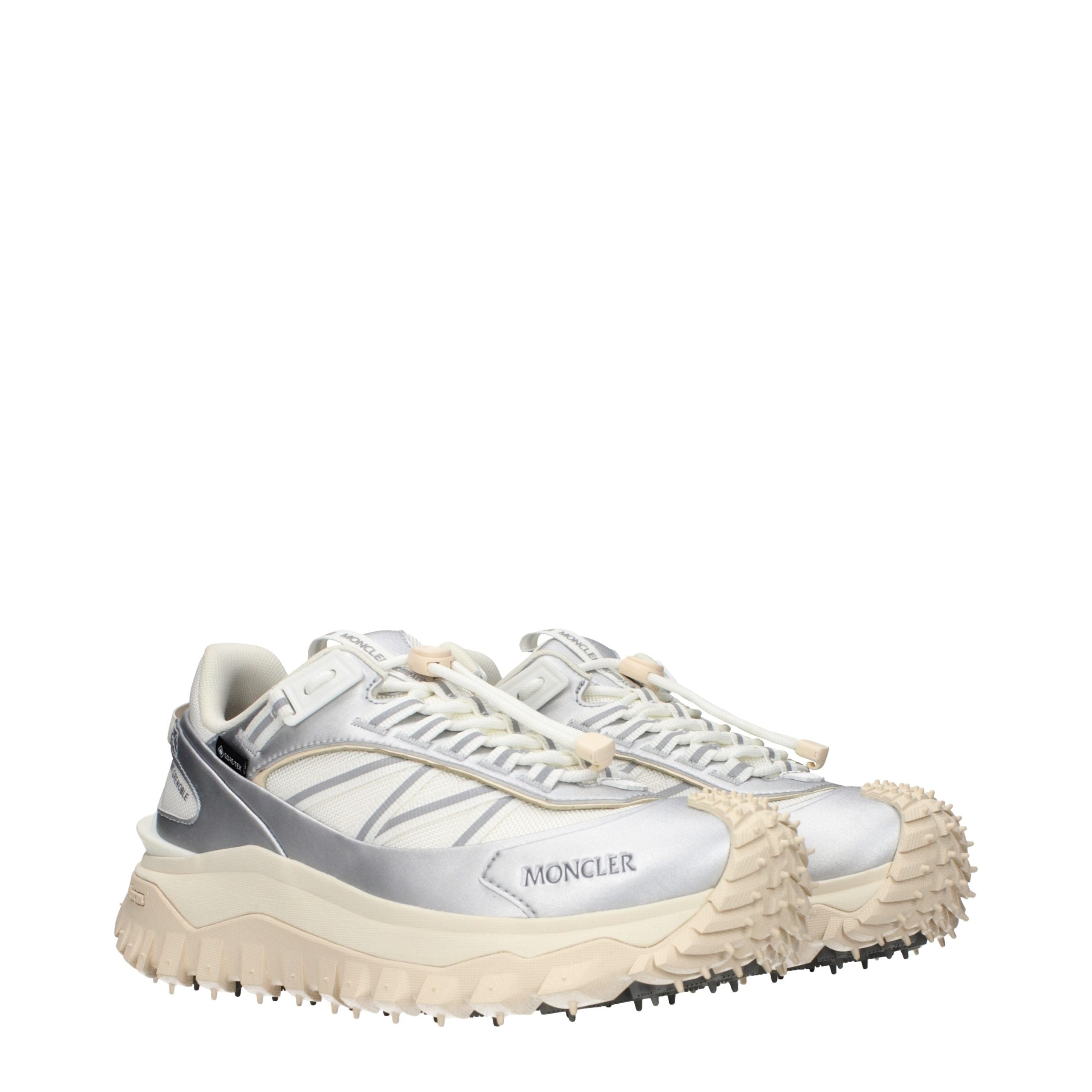Gray Fabric Athletic Sneakers