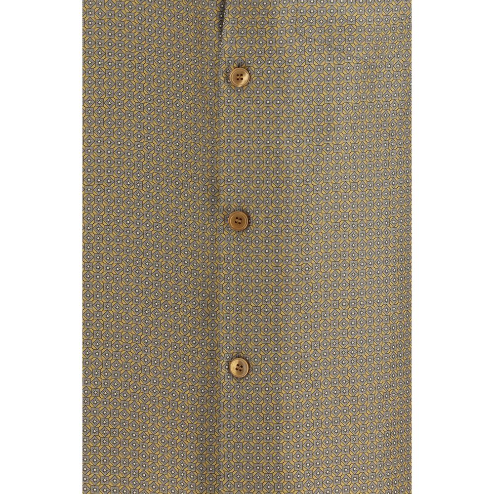 Multicolor Silk Pattern Shirt