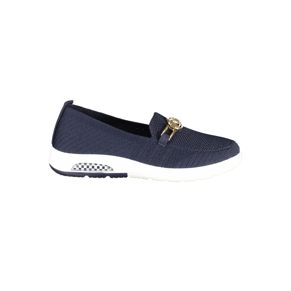 Blu Polyester Women Classic Shoe
