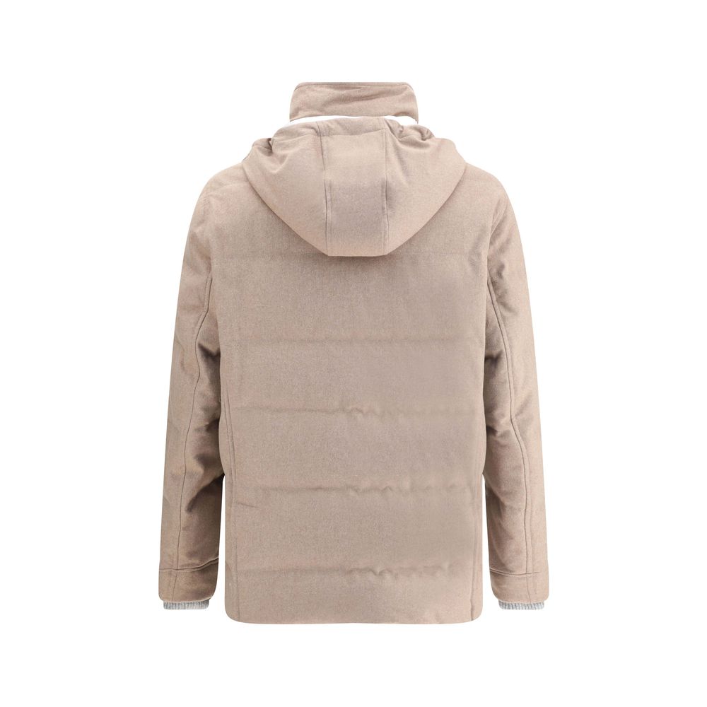 Beige Wool Clothing