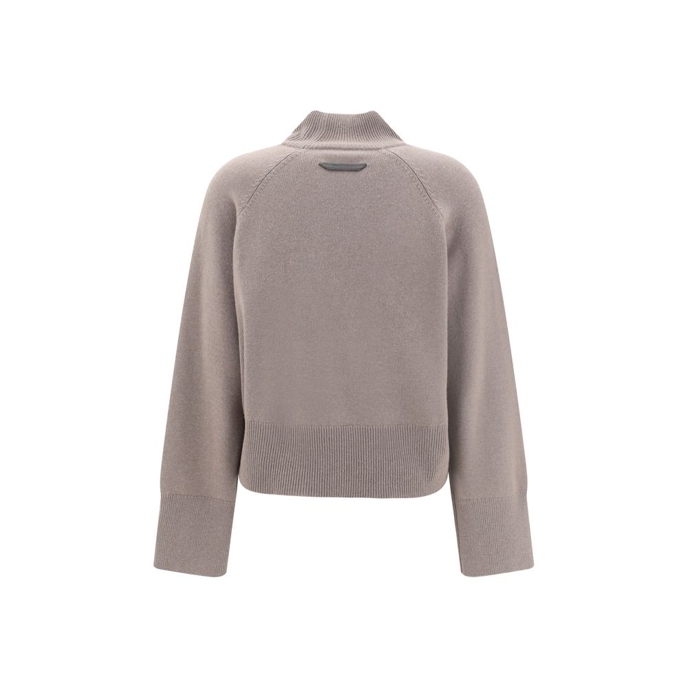 Brown Cashmere Turtleneck