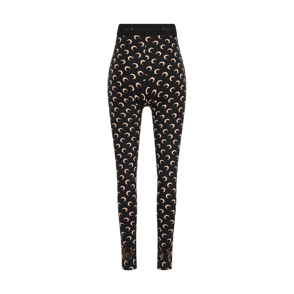 Black Polyamide Leggings