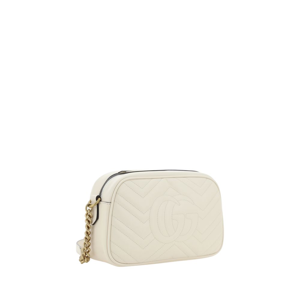 White Calf Leather Bos Taurus Shoulder Bag