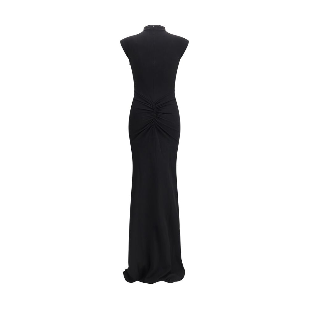 Black Viscose Cocktail Dress