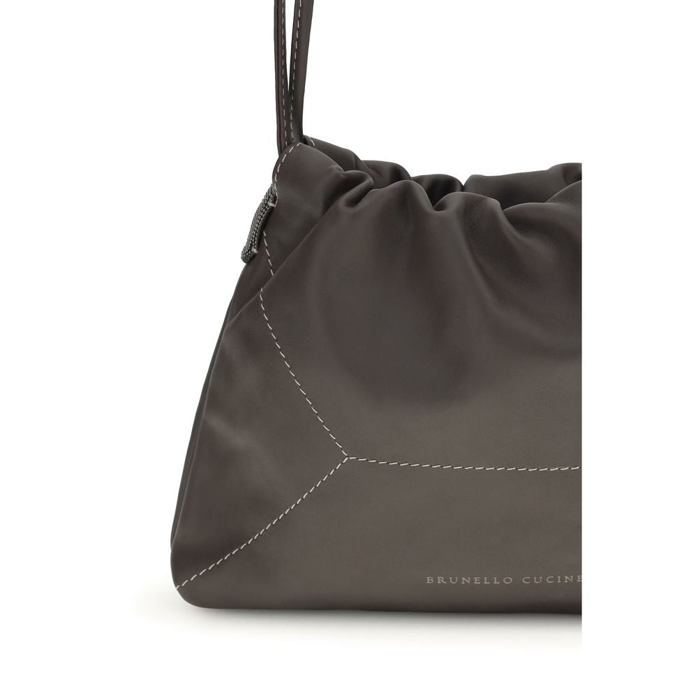 Brown Calf Leather Bos Taurus Shoulder Bag