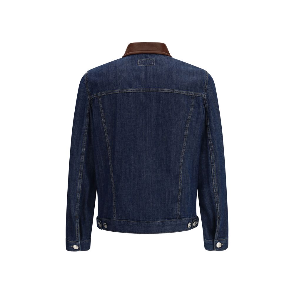 Blue Cotton Denim Jacket
