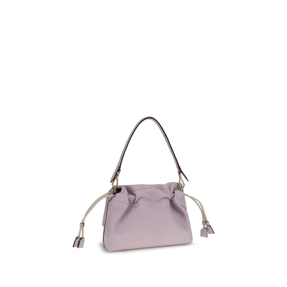 Purple Calf Leather Bos Taurus Shoulder Bag