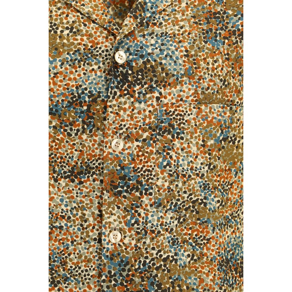 Multicolor Viscose Pattern Shirt