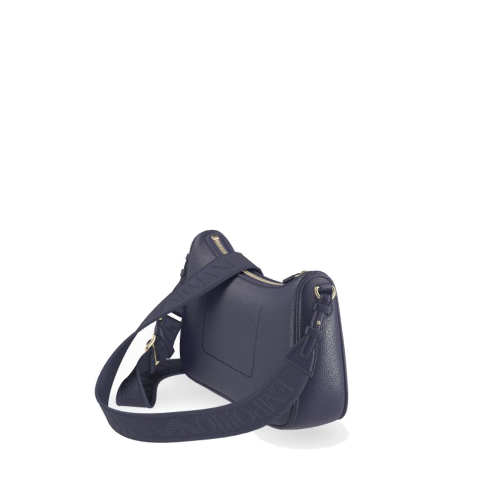 Blue Polyethylene Shoulder Bag
