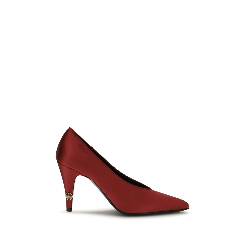 Multicolor Viscose High Heel Pumps