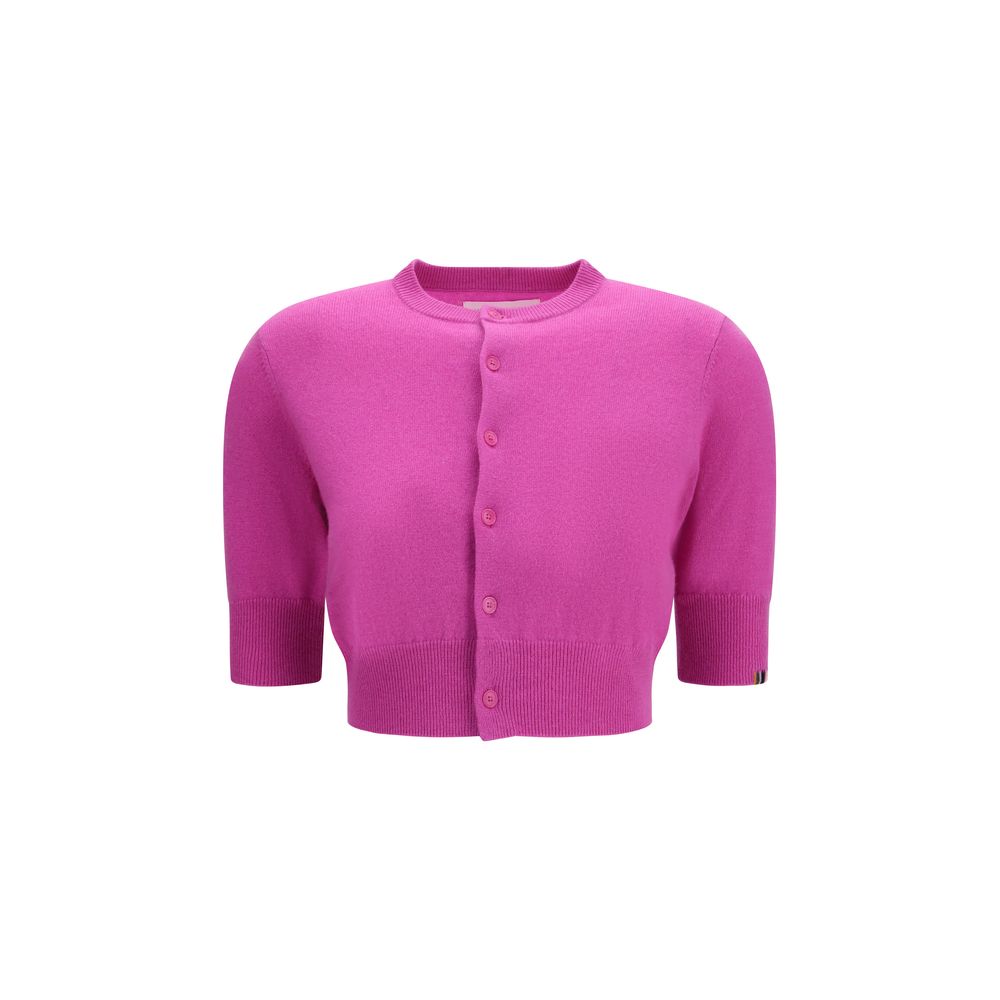 Purple Cashmere Cardigan
