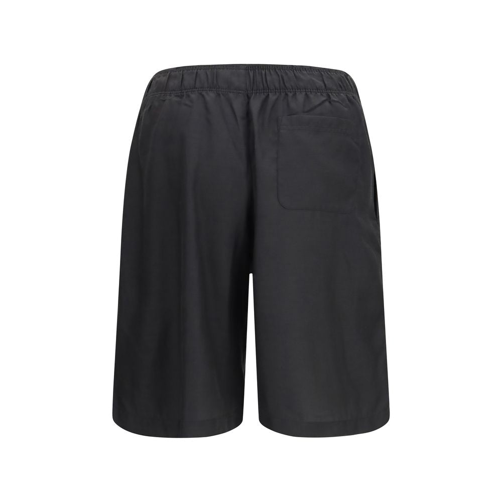 Black Copper Bermuda Shorts