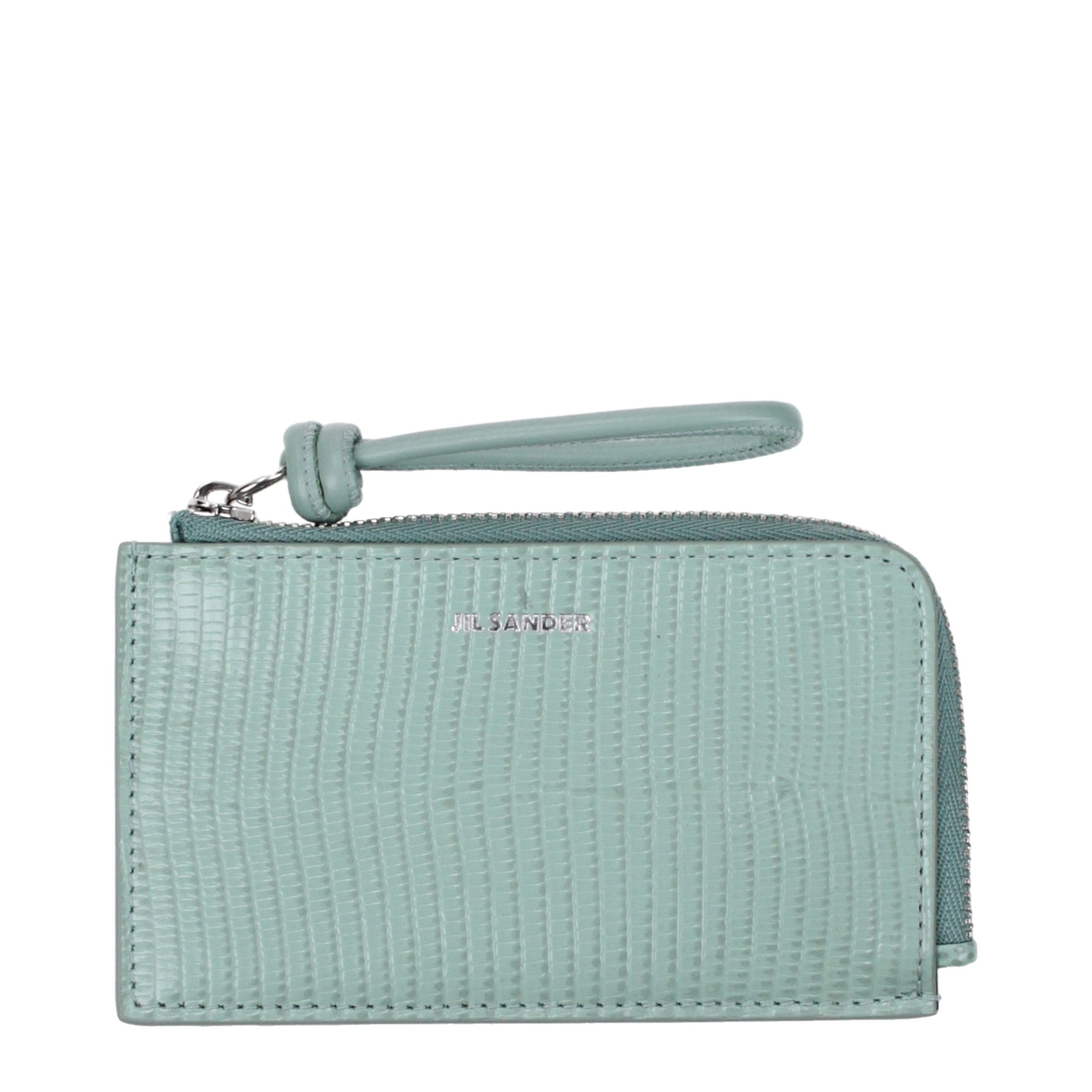 Green Leather Wallet