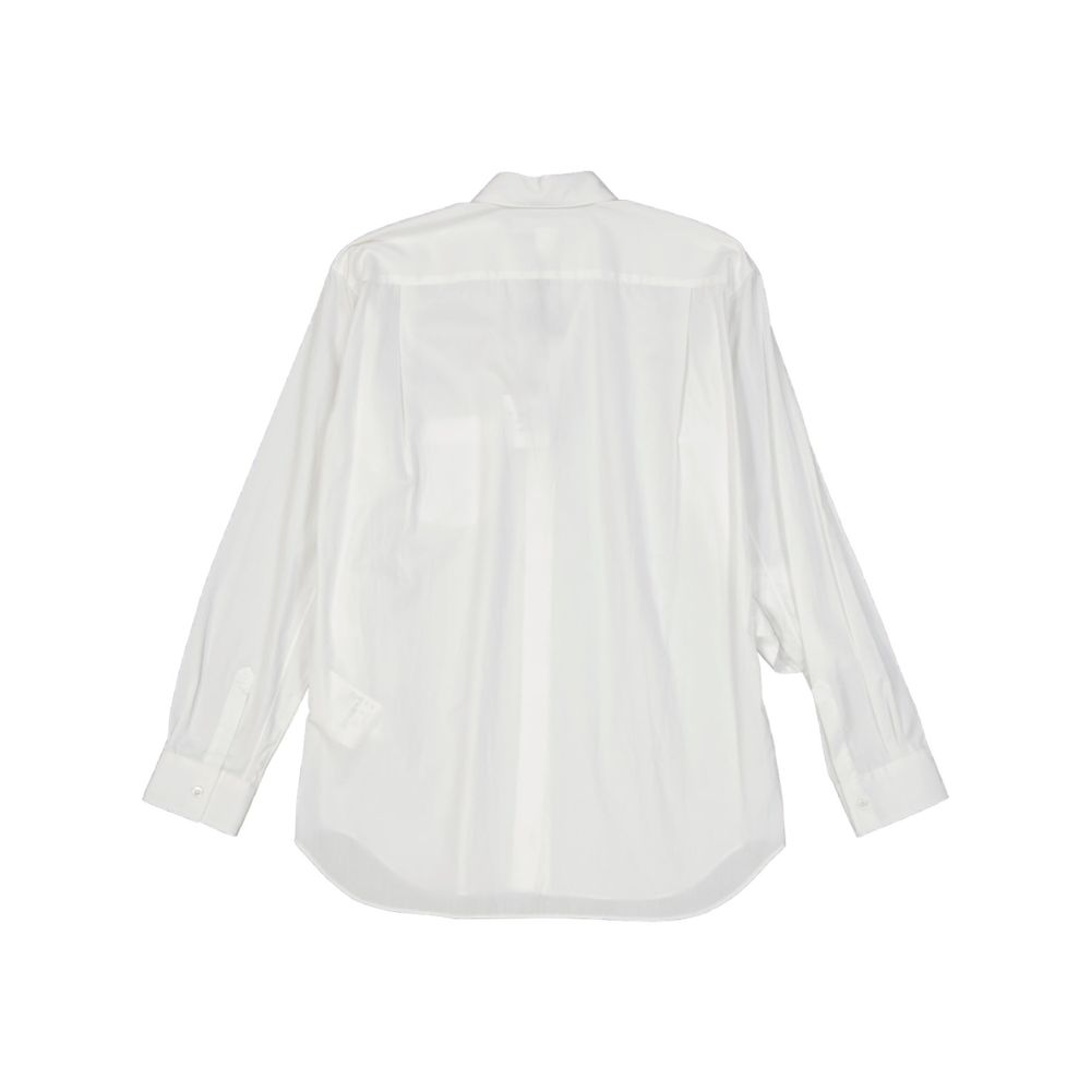 White Cotton Dress Shirt