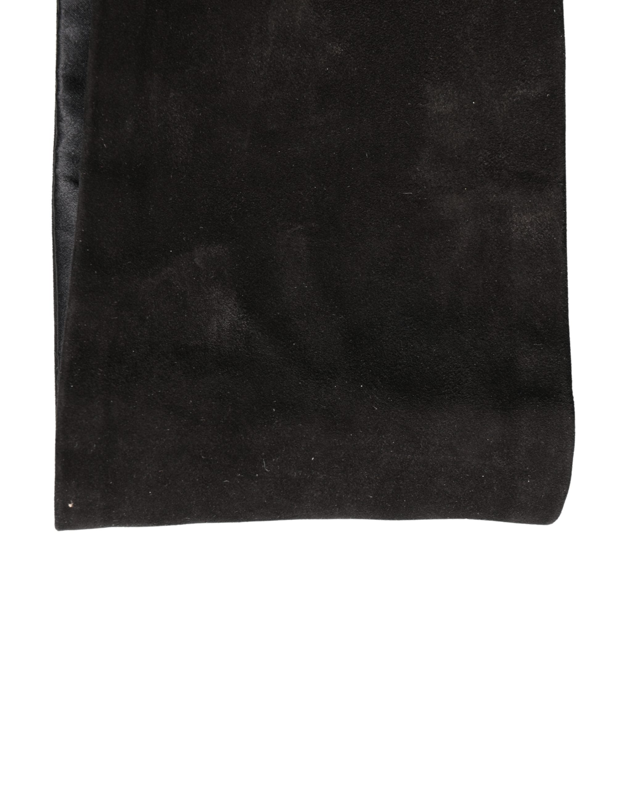 Black Velvet Wide Belt Waist Cummerband Men