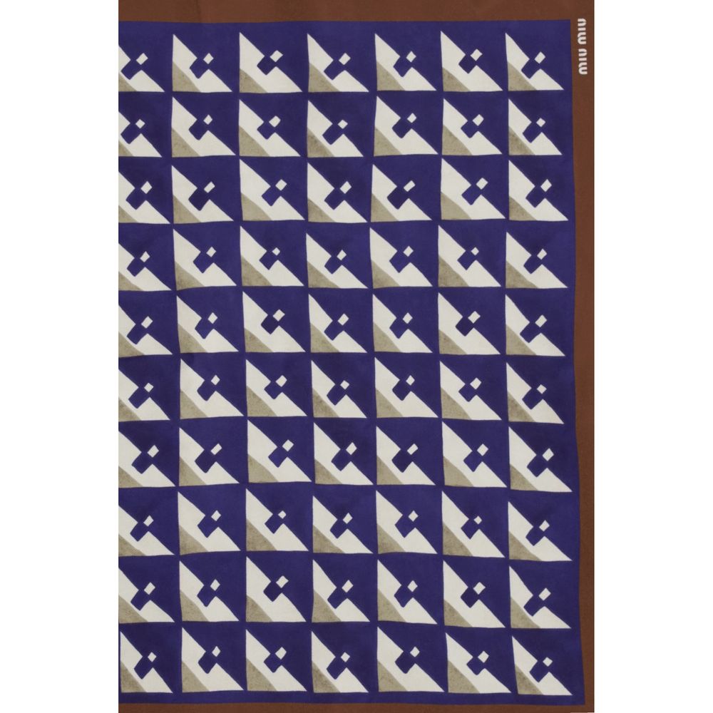 Multicolor Silk Scarf