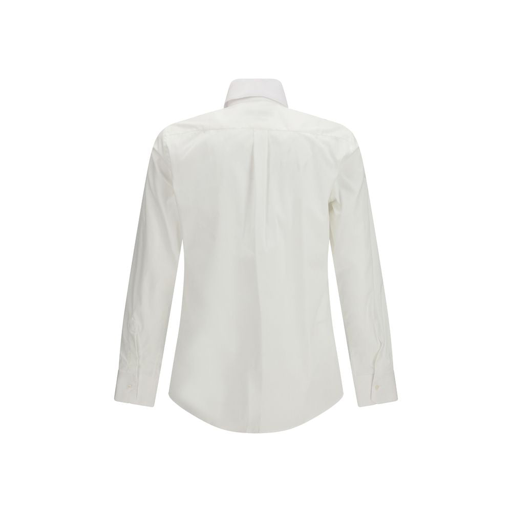 White Alpaca Vicugna Pacos Dress Shirt