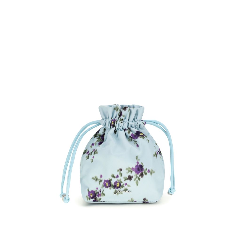 Multicolor Recycled Polyamide Backet Bag