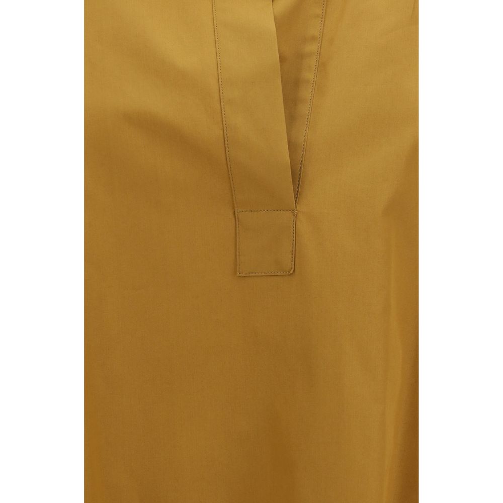 Beige Cotton Shirt