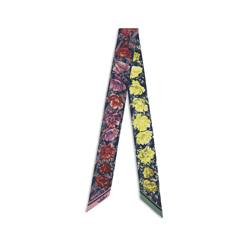 Multicolor Silk Foulard
