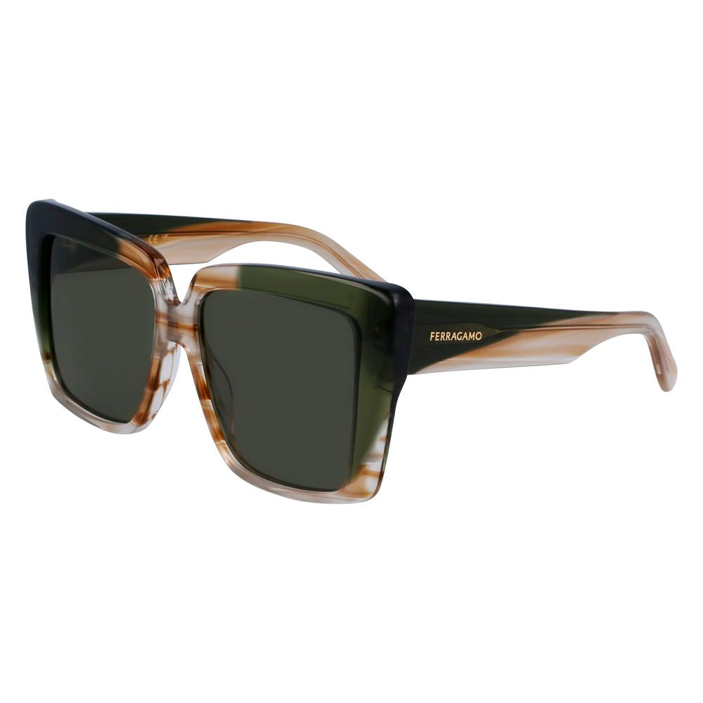 Brown Acetate Sunglasses