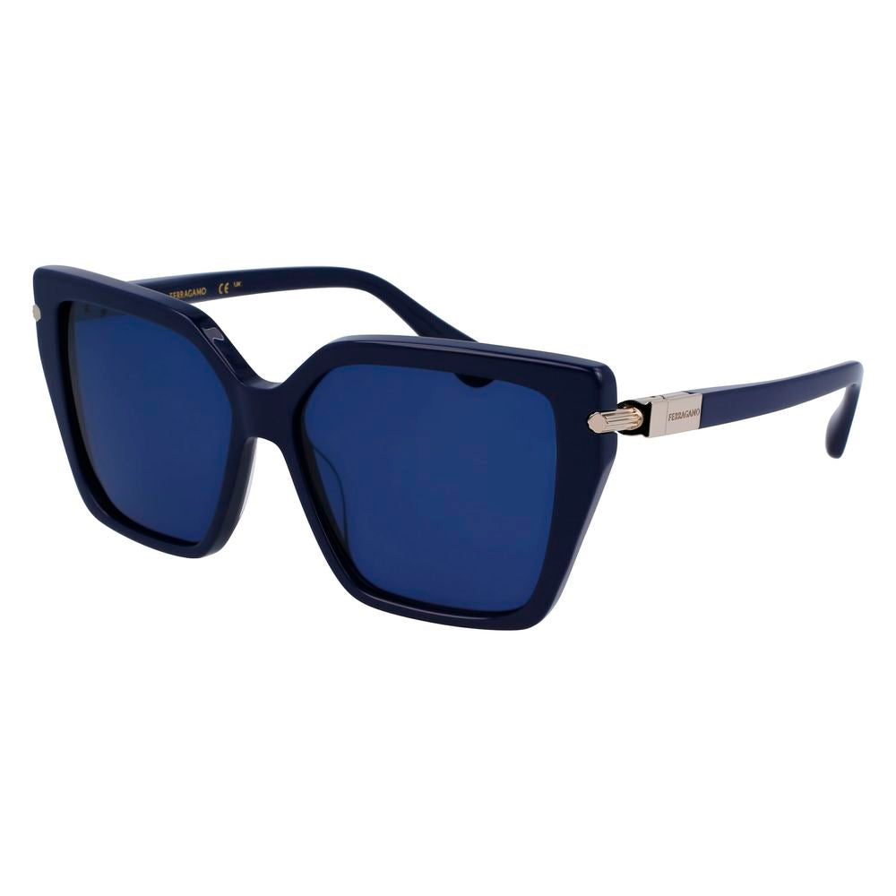 Blue Acetate Sunglasses