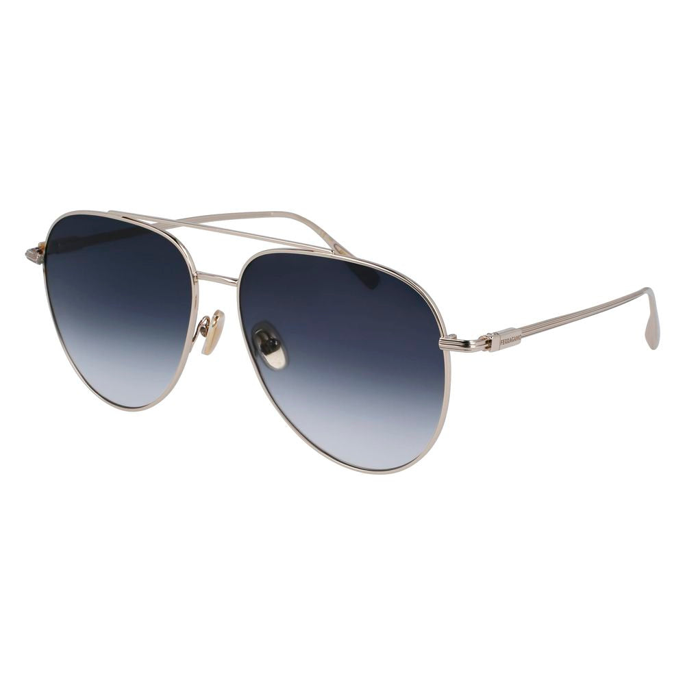 Gold Metal Sunglasses