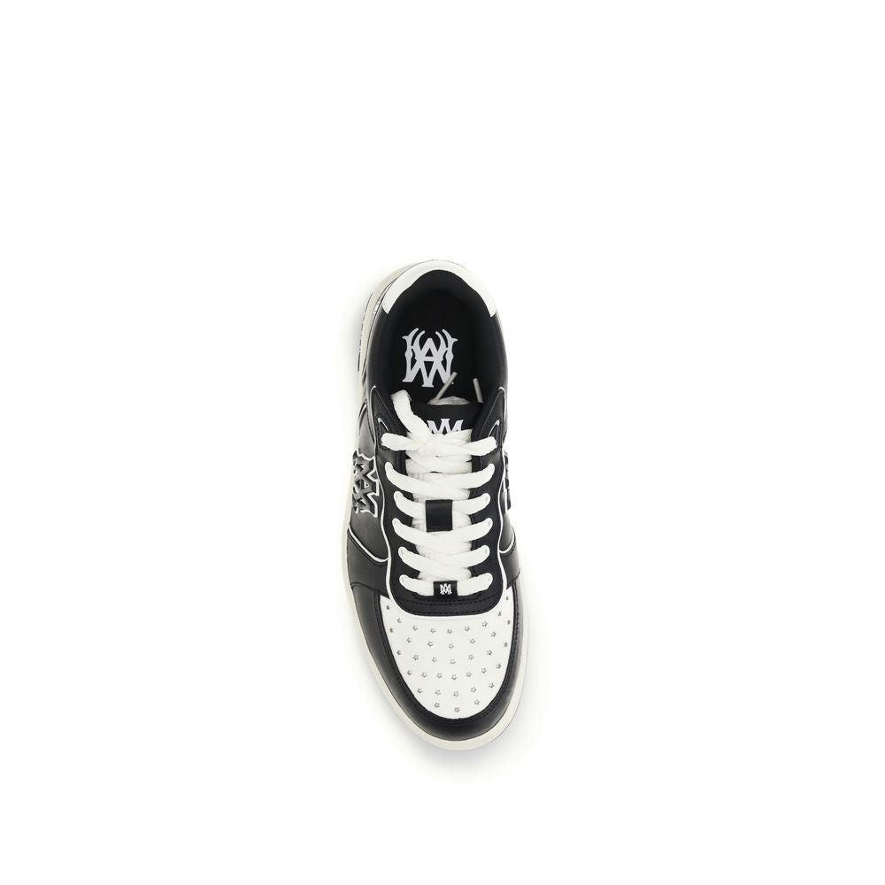 Black Calf Leather Bos Taurus Low Top Sneakers