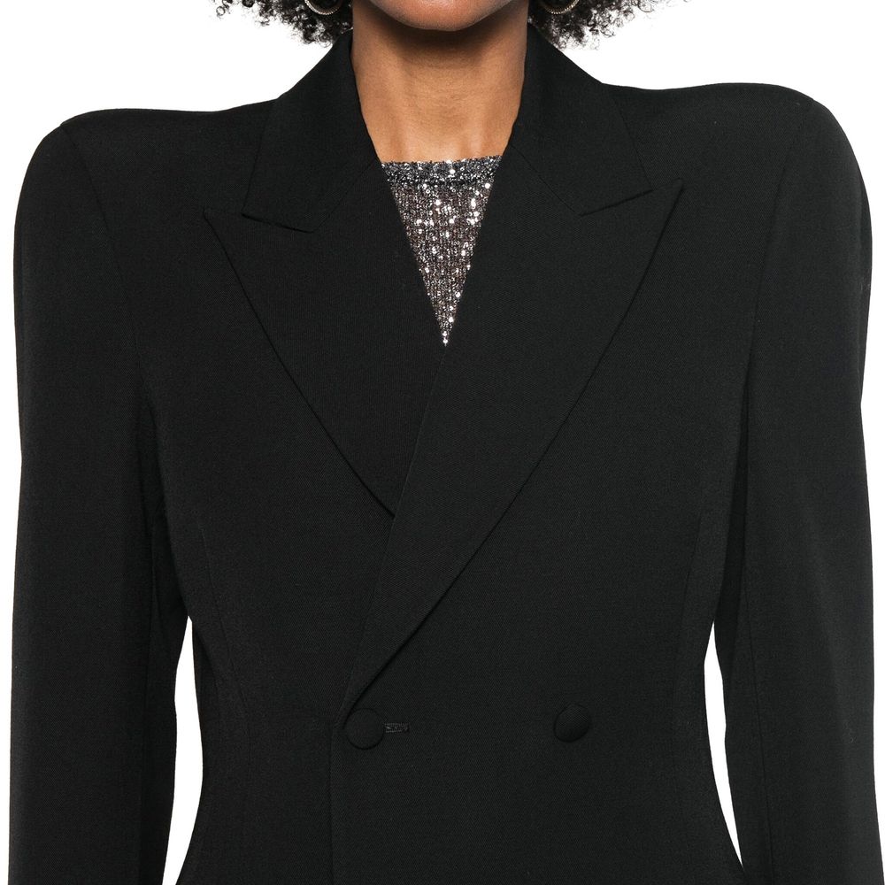 Black Wool Blazer