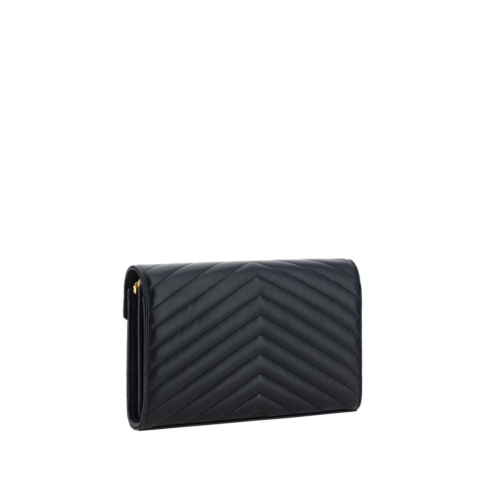 Black Calf Leather Bos Taurus Shoulder Bag